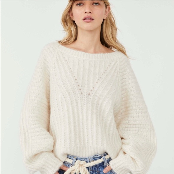 Free People knit pullover sweater - Picture 2 of 9